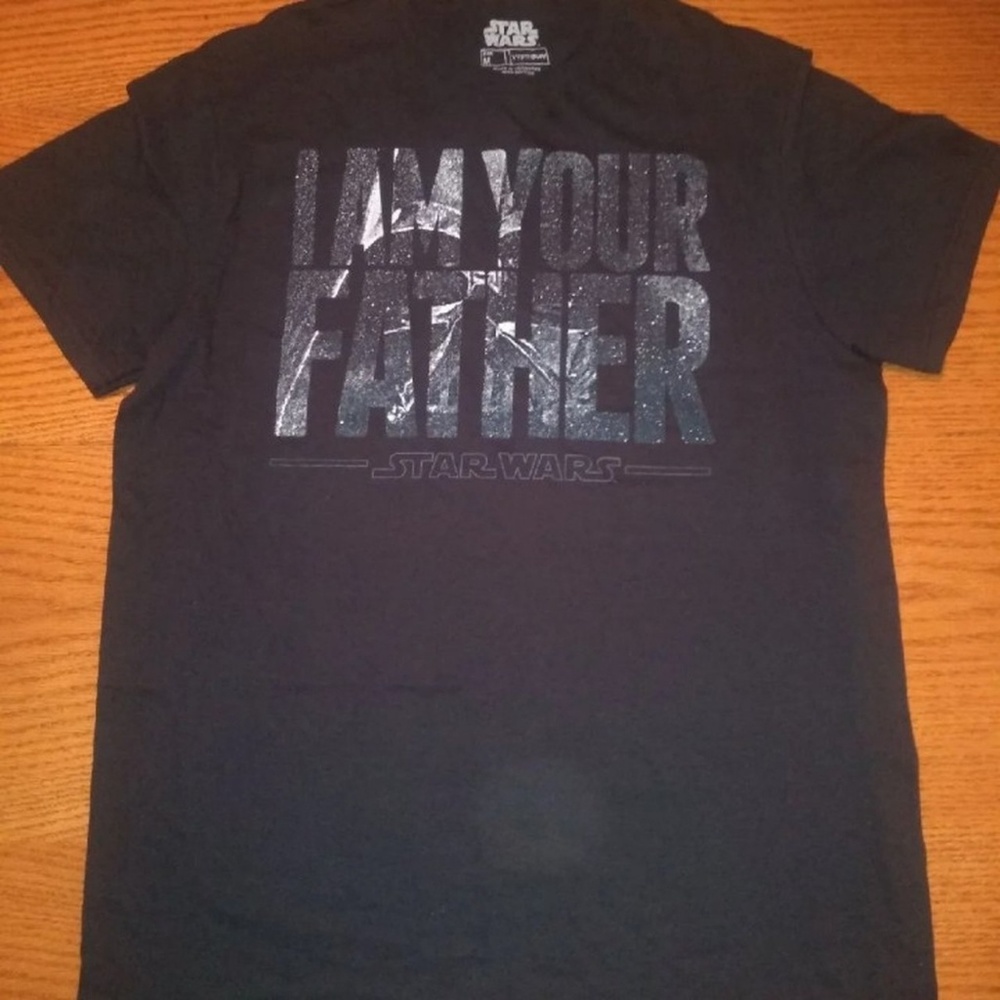 Star Wars " I am your father" T-shirt. New. Medium